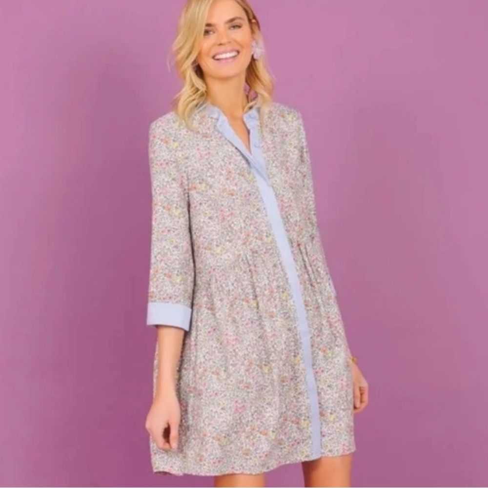 Tuckernuck Poppy Royal Shirtdress